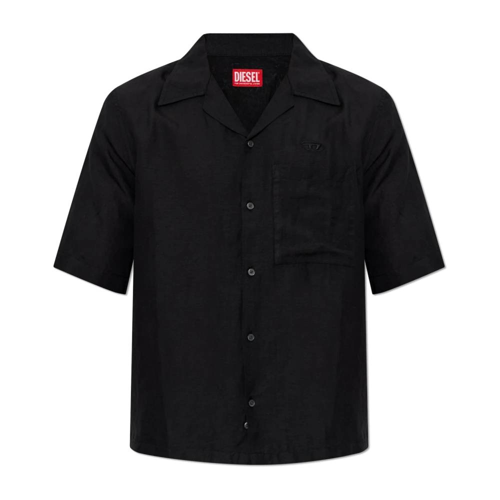 Diesel Uomo Nero Magliette, Xl, New,