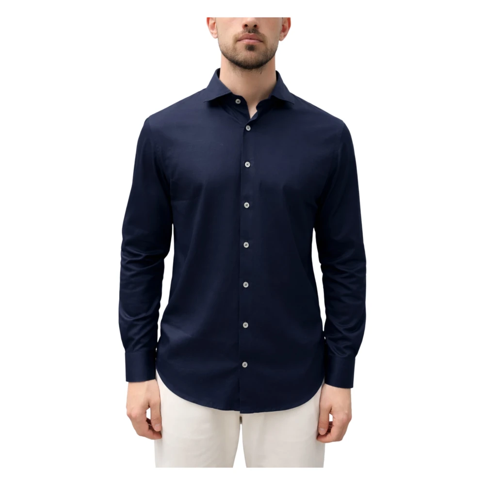 Gran Sasso Uomo Blu - Camicia - Shirts - L