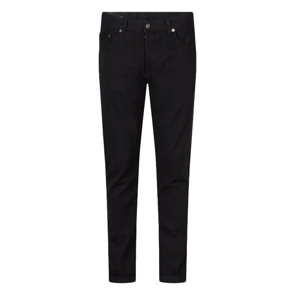 Dondup Icon Jeans Klassisk Femficksmodell Black, Herr