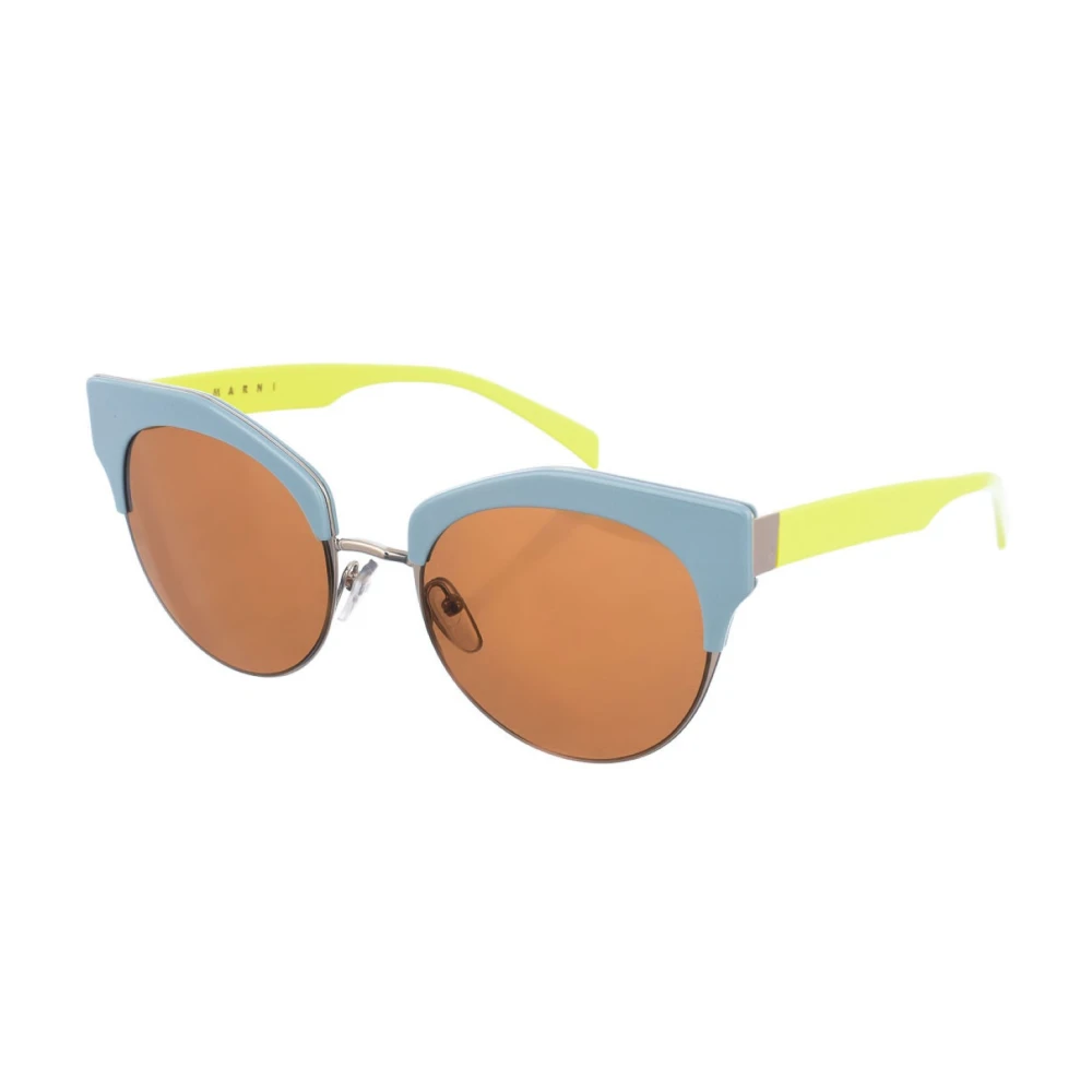 Marni Women's Blue Sunglasses, One Size, Oval Sunglasses