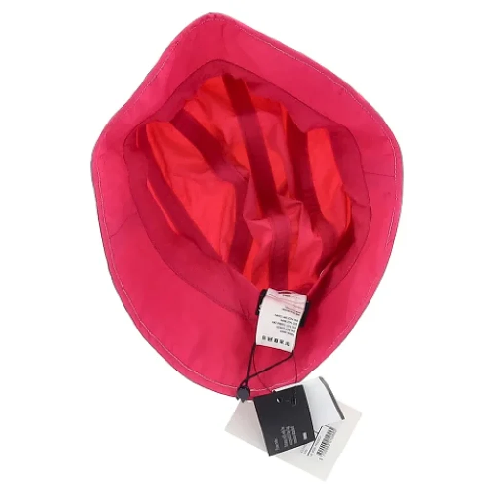 Jacquemus Pre-owned Nylon hats Pink Dames