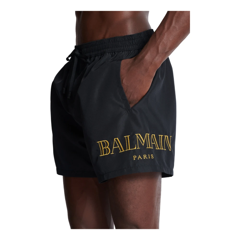 Balmain Beachwear Blue Heren