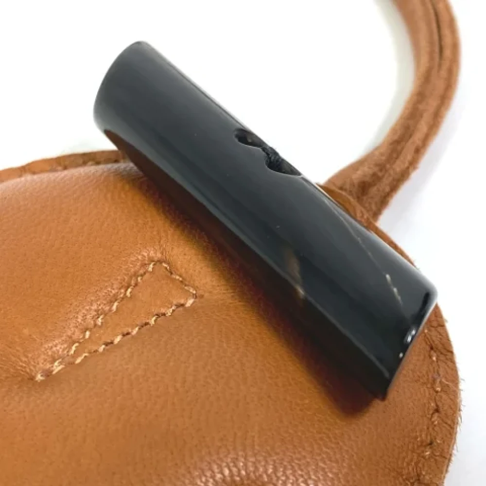 Hermès Vintage Pre-owned Leather key-holders Brown Dames