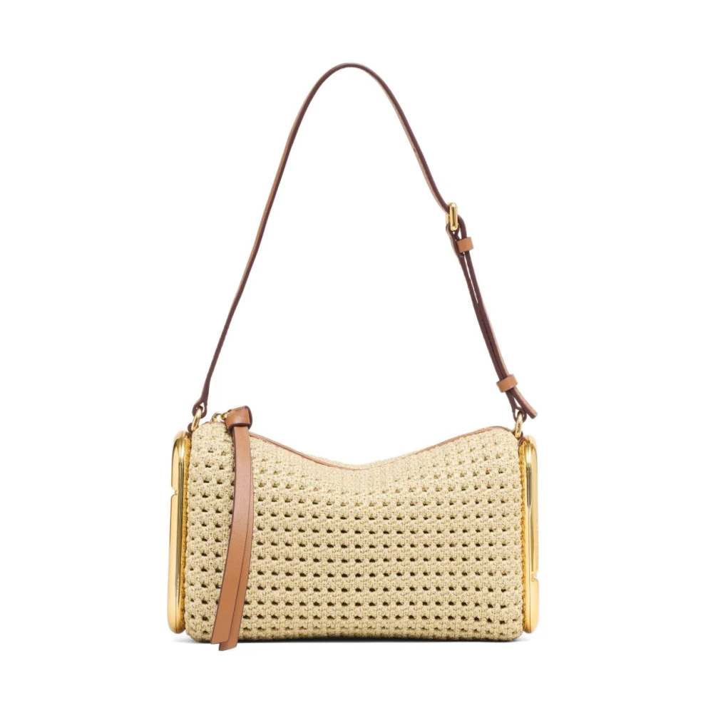 Marc Jacobs Beige Shoulder Bags, Female, One Size, Scene Small Shoulder Bag In Crochet