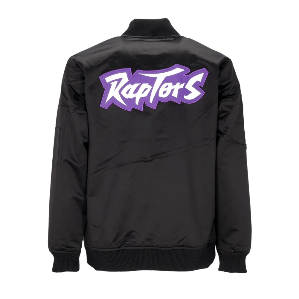 Mitchell & Ness Toronto Raptors NBA Bomberjack Lichtgewicht Satijn Black Heren