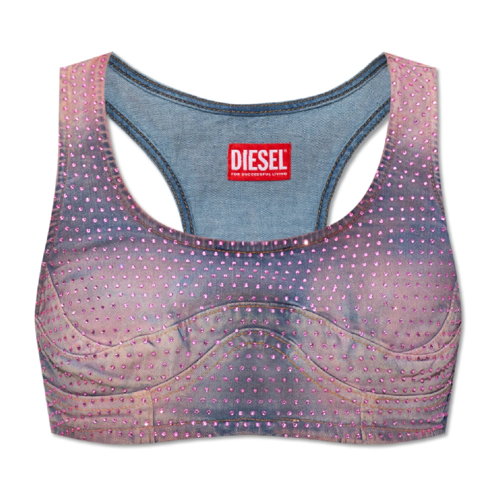 Sport > Fitness > Training Tops > Sport Bras - - Diesel - Modalova
