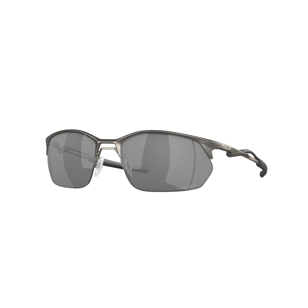 Oakley Men's Gray Sporty Sunglasses With Polarized Lenses