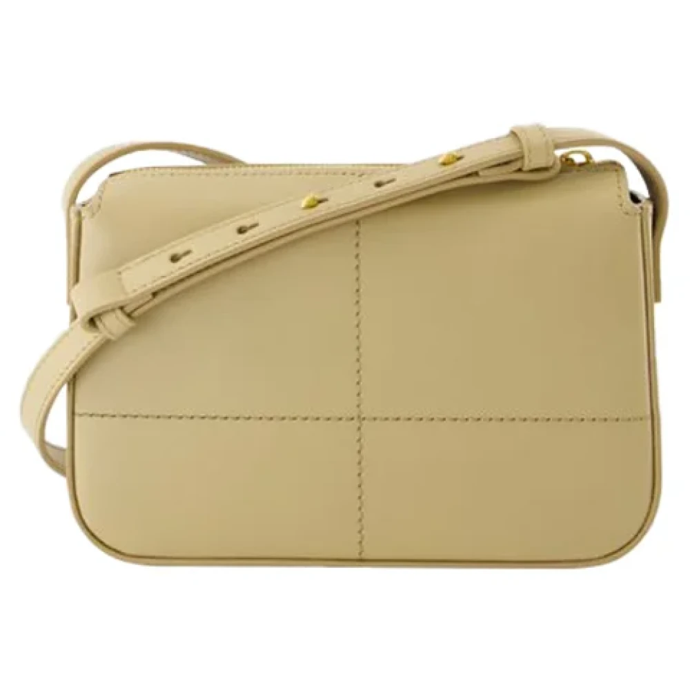 Burberry Leather crossbody-bags Beige Dames