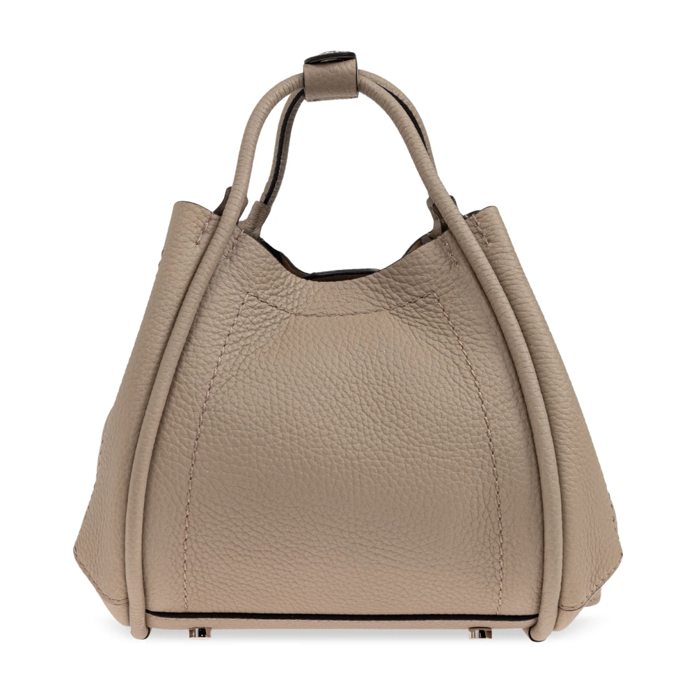 Max Mara Handtas Drummedmarinexs Beige Dames
