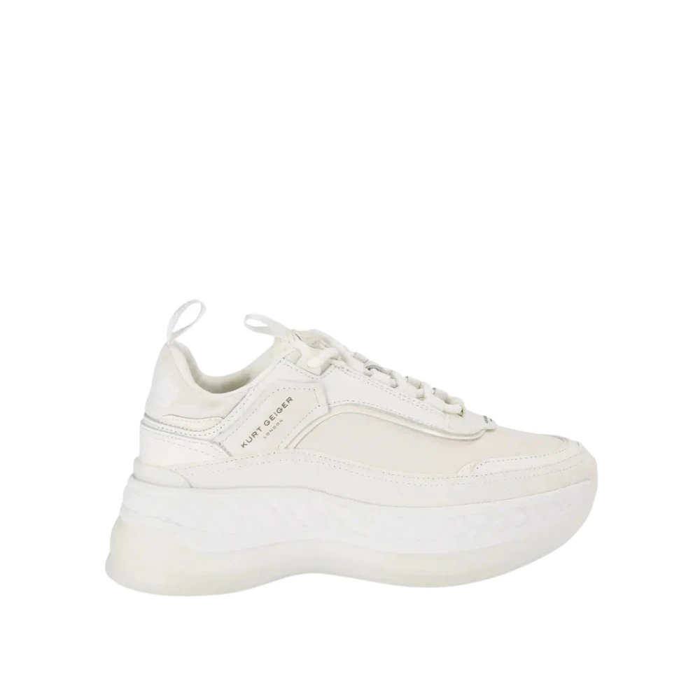 Kurt Geiger Women's White Kensington Pump Sneaker - Sneakers - 6 Uk - Shoes
