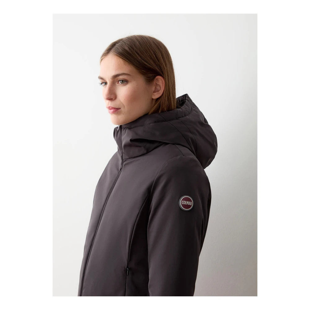 Colmar Zwarte Winter Gewatteerde Donsjas Black Dames