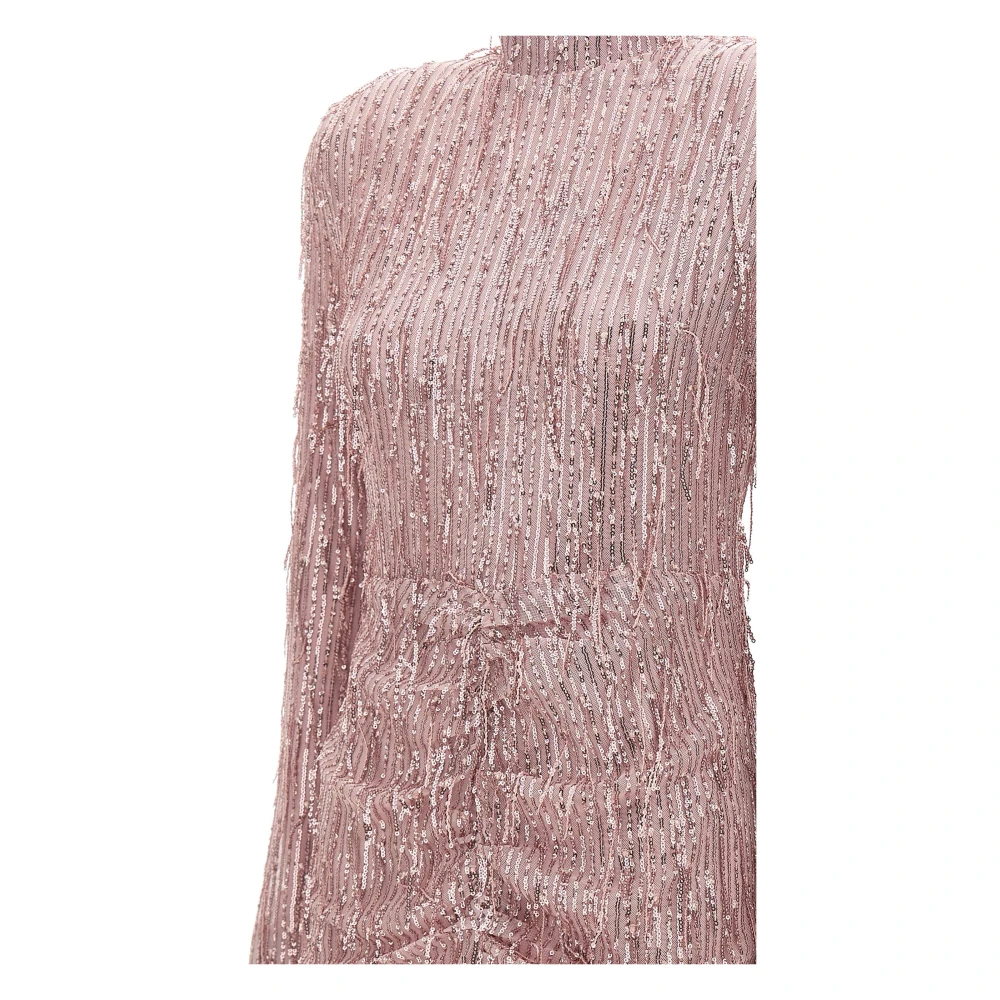 Rotate Birger Christensen Stijlvolle Jurk Pink Dames