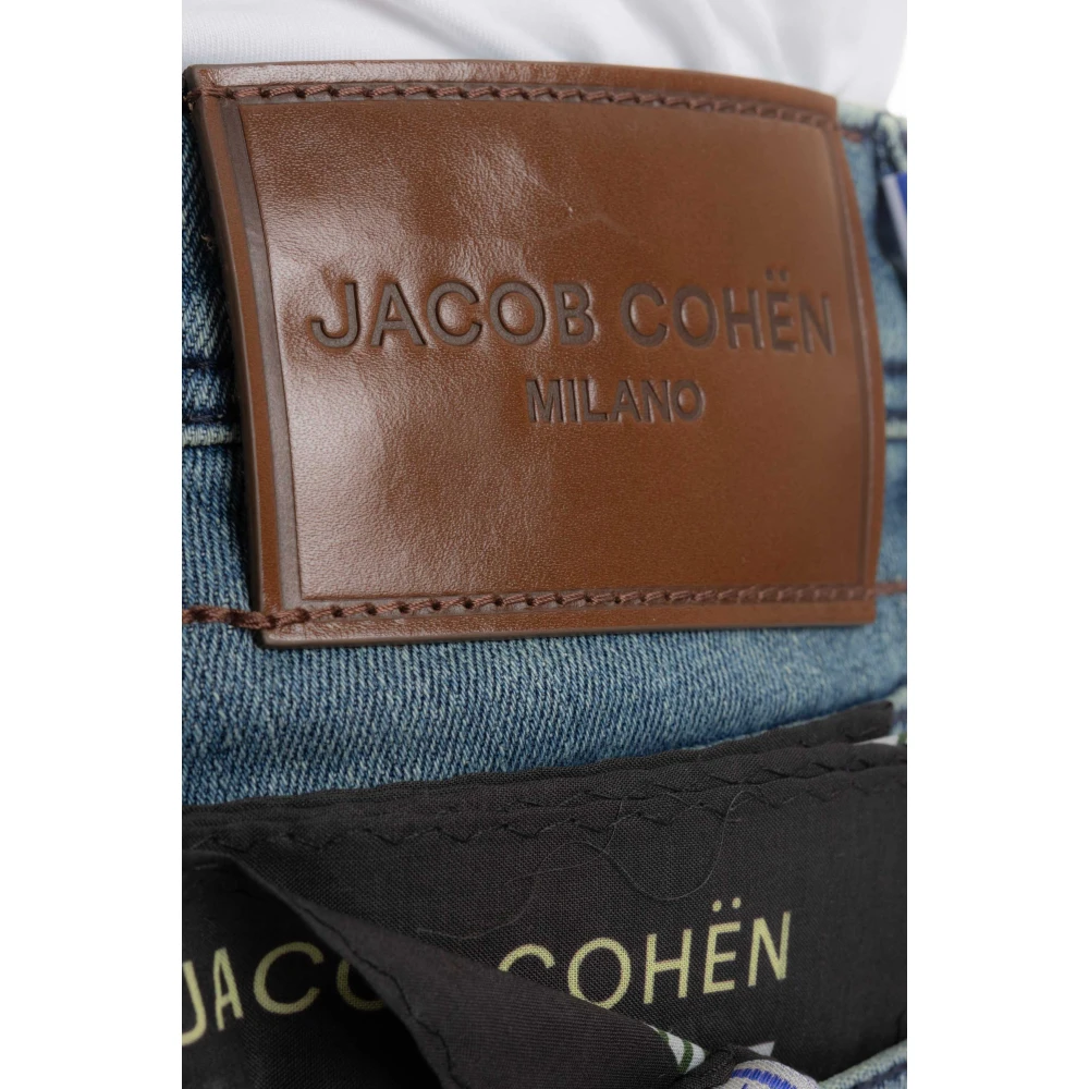Jacob Cohën Slim Fit Stretch Denim Jeans Blue Heren