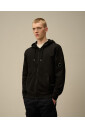 veste-a-capuche-zippee-en-polaire-noire