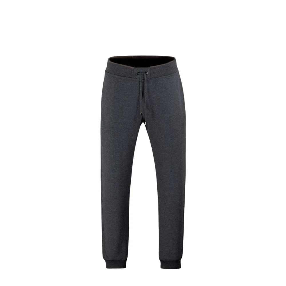 Moorer Men's Black Sweatpants, Xl, Norcia Pantalone-Cad