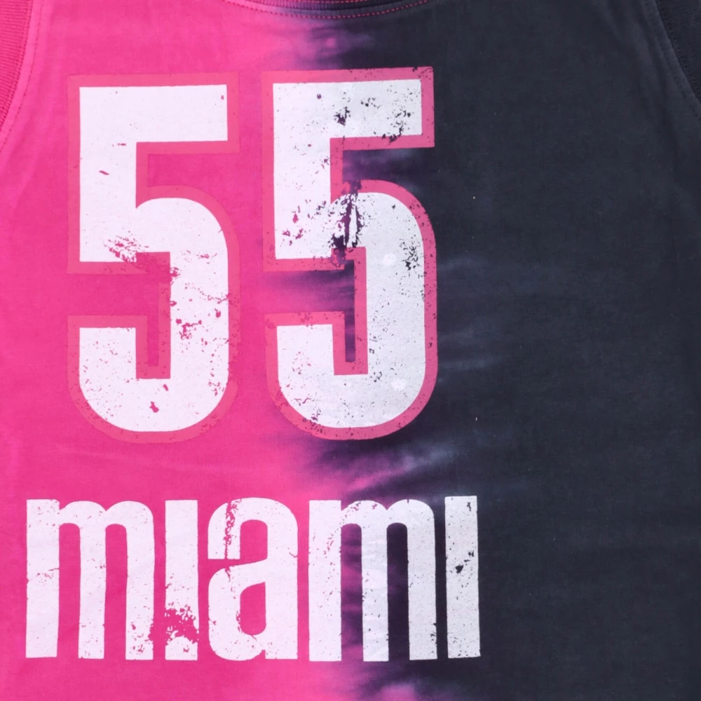 Mitchell & Ness Miami Heat Tie Dye Tank Top Multicolor Heren