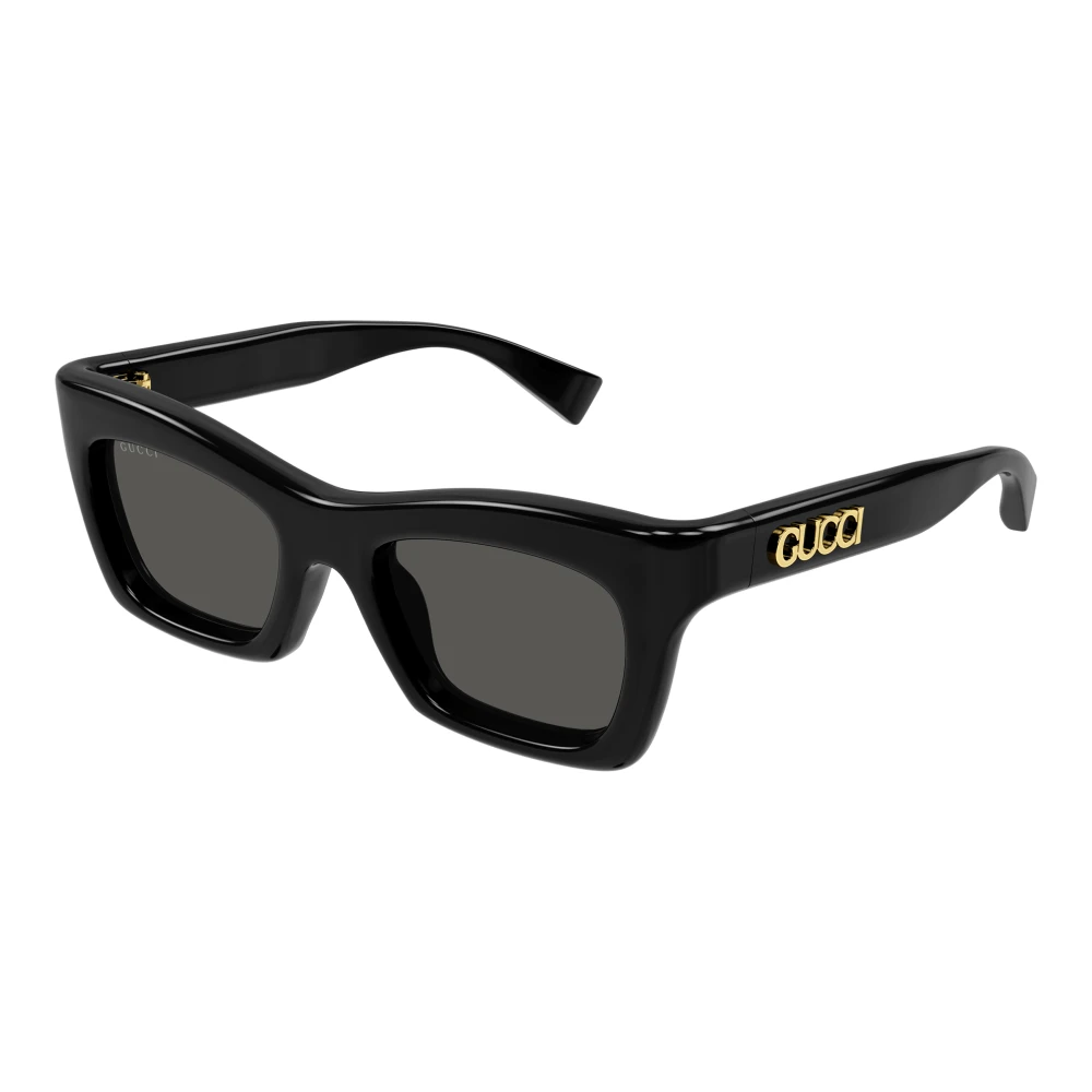 Gucci Women's Black Sunglasses, 50 Mm, Cat Eye Sunglasses