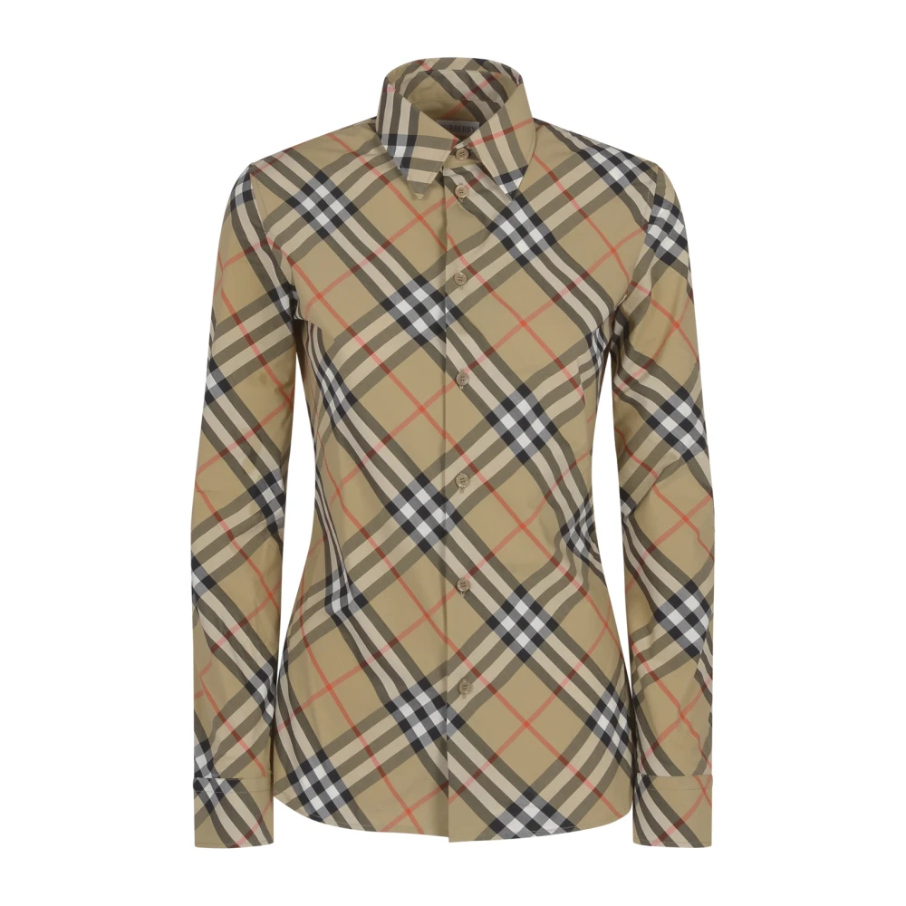 Burberry Vintage Check Katoenen Knoopshirt Multicolor Dames