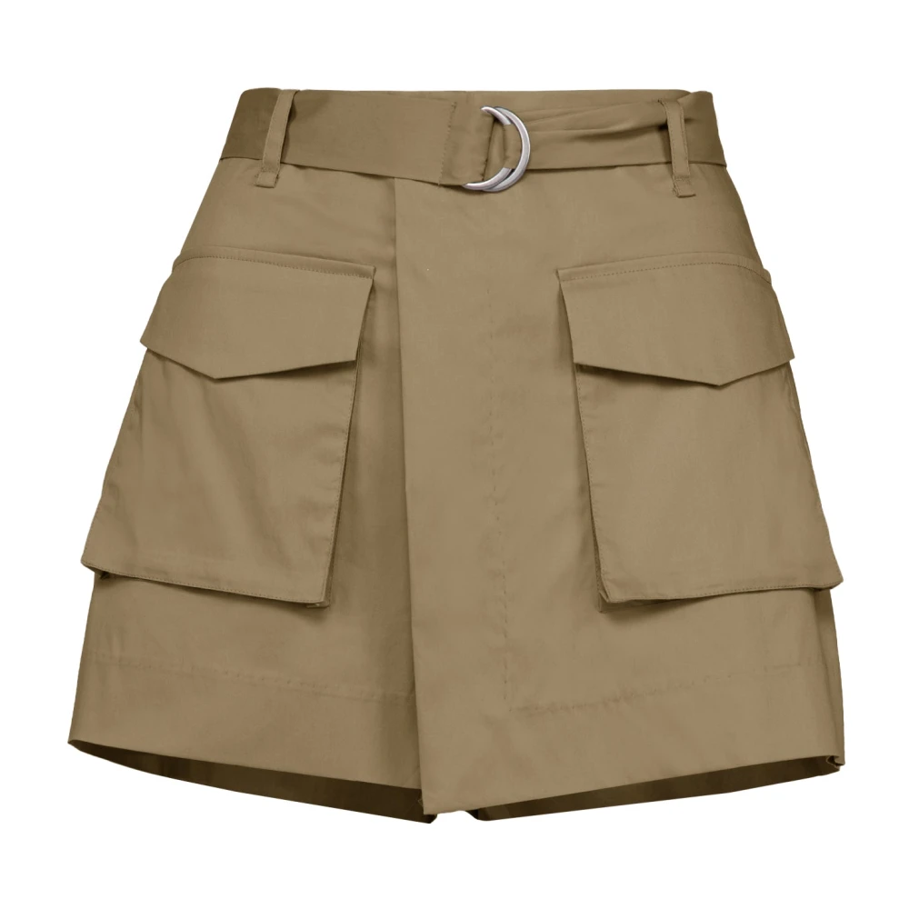 Bomboogie Donna Beige Pantaloncini, Xs, New,