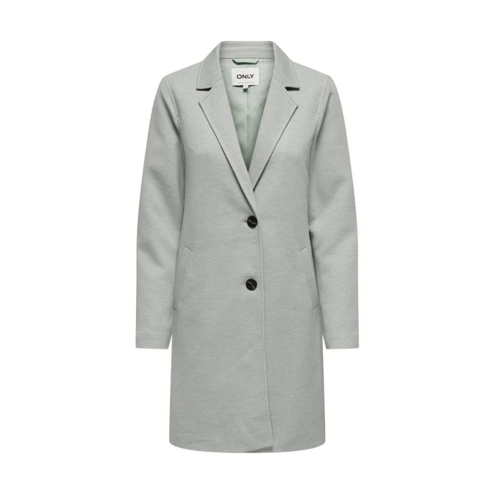 Only Carrie Coat Lichen Melange Gray Dames