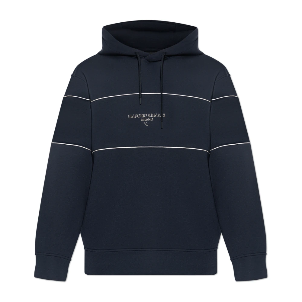 Emporio Armani Uomo Blu Sweatshirts & Hoodies