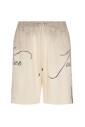 shorts-en-coton-imprime-ecru-noir-rouge