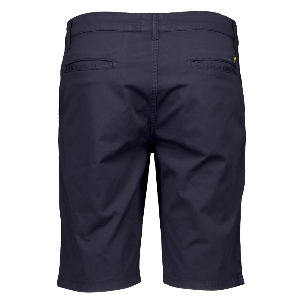 Lyle & Scott Anfield Chino Shorts Donkerblauw Blue Heren
