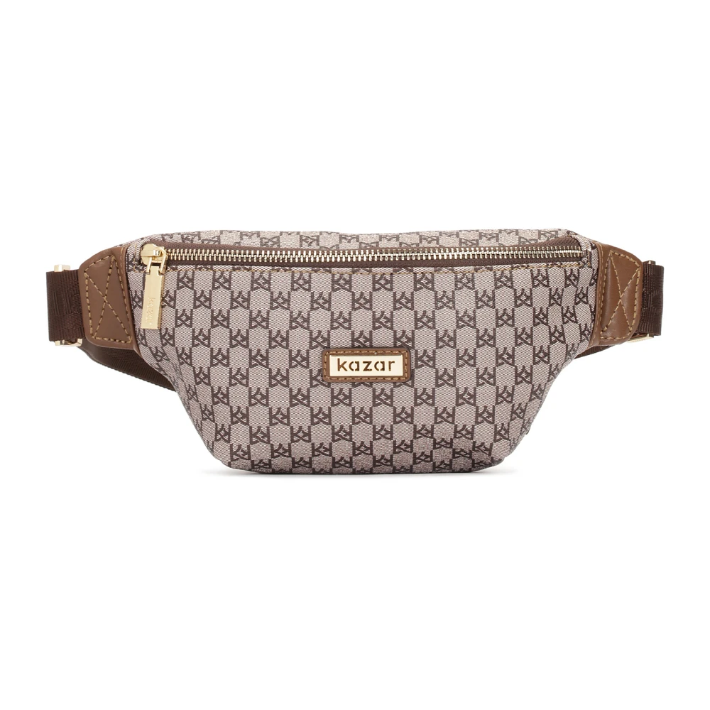 Kazar Stijlvolle monogram heuptas Brown Dames