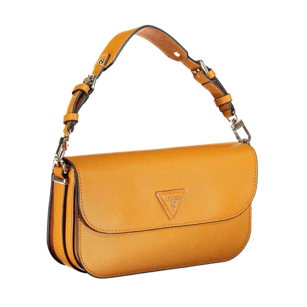 Guess Luxe Oranje Handtas met Meerdere Compartimenten Orange Dames