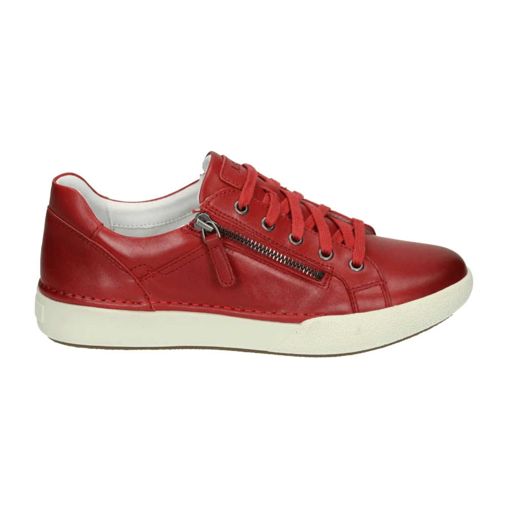 Josef Seibel Sportieve Lage Damesschoenen Dames Schoenen Rood