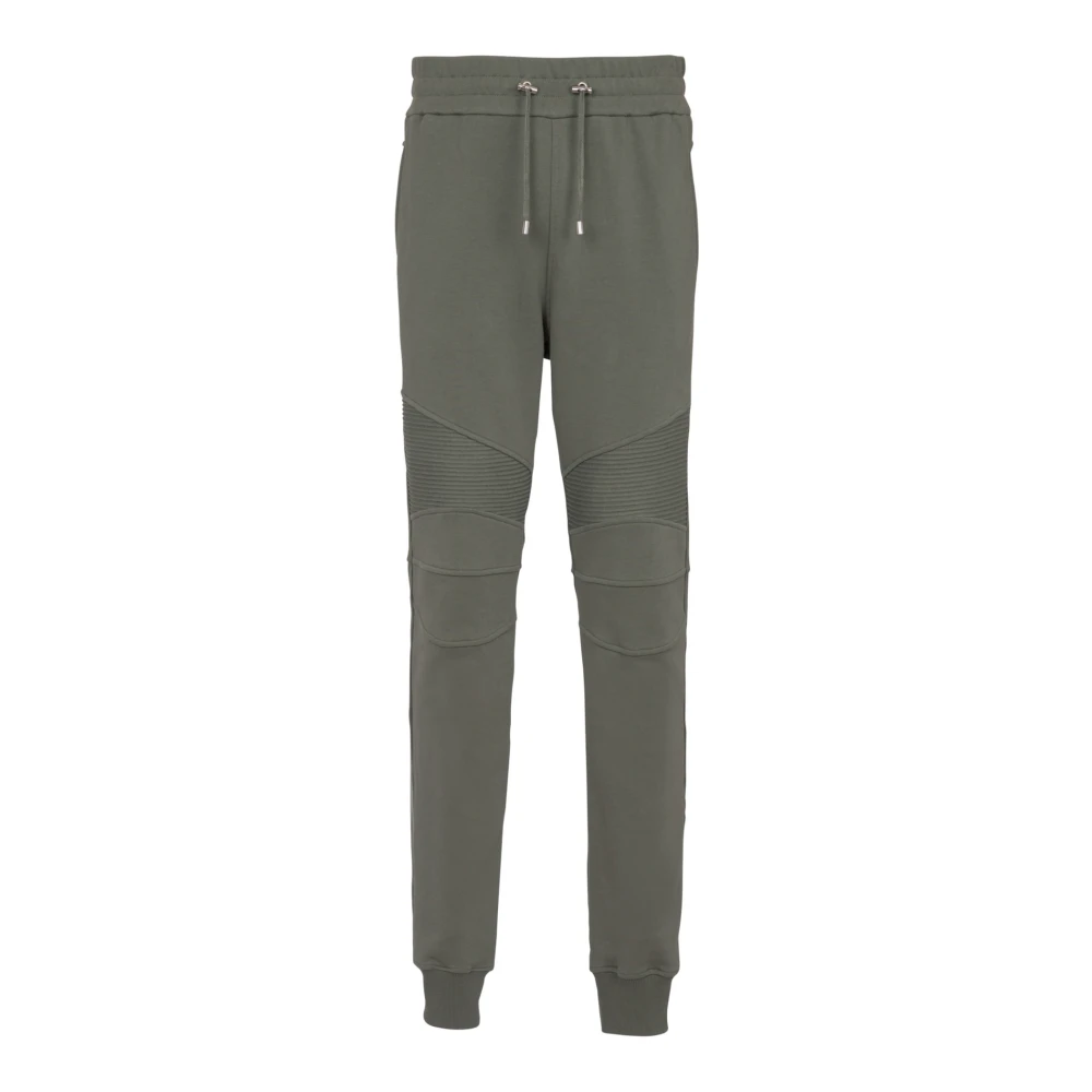 Balmain Flocked Pari jogger Green Heren