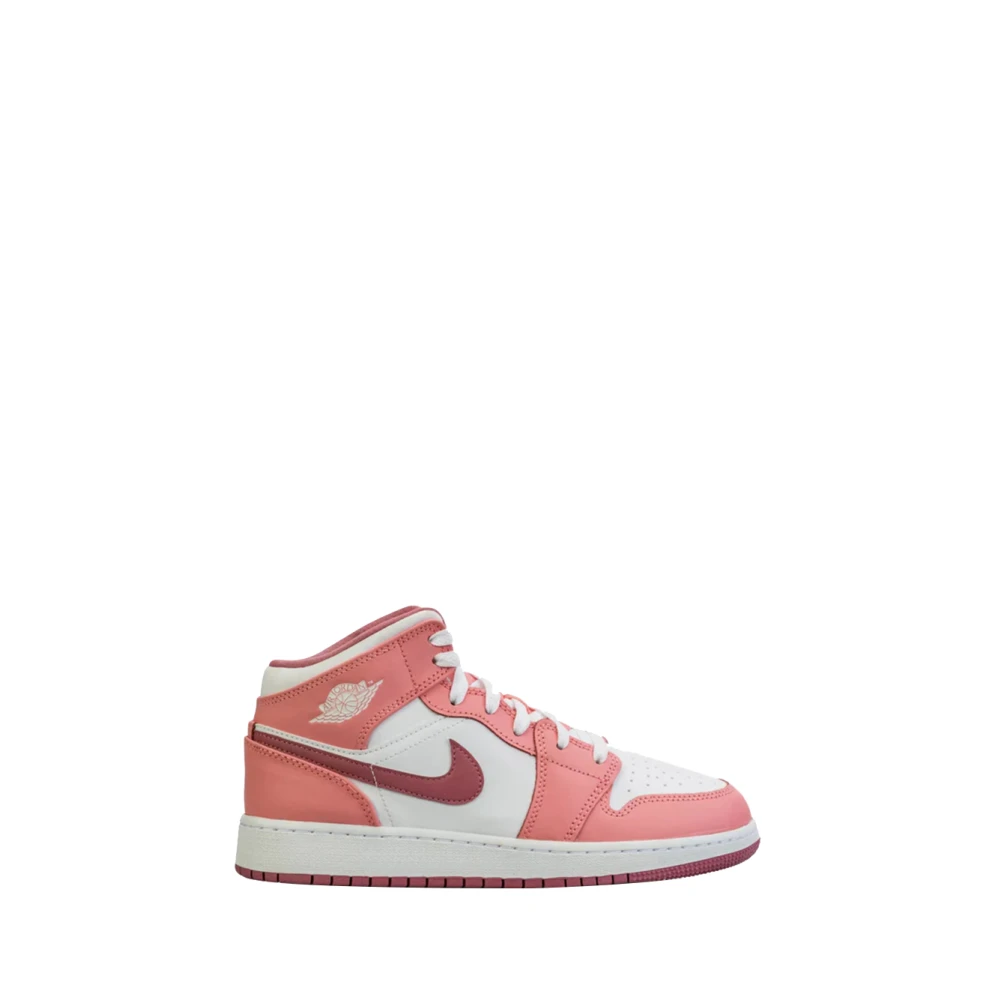 Jordan Rosa Sneakers Air Jordan 1 Mid Pink, Dam