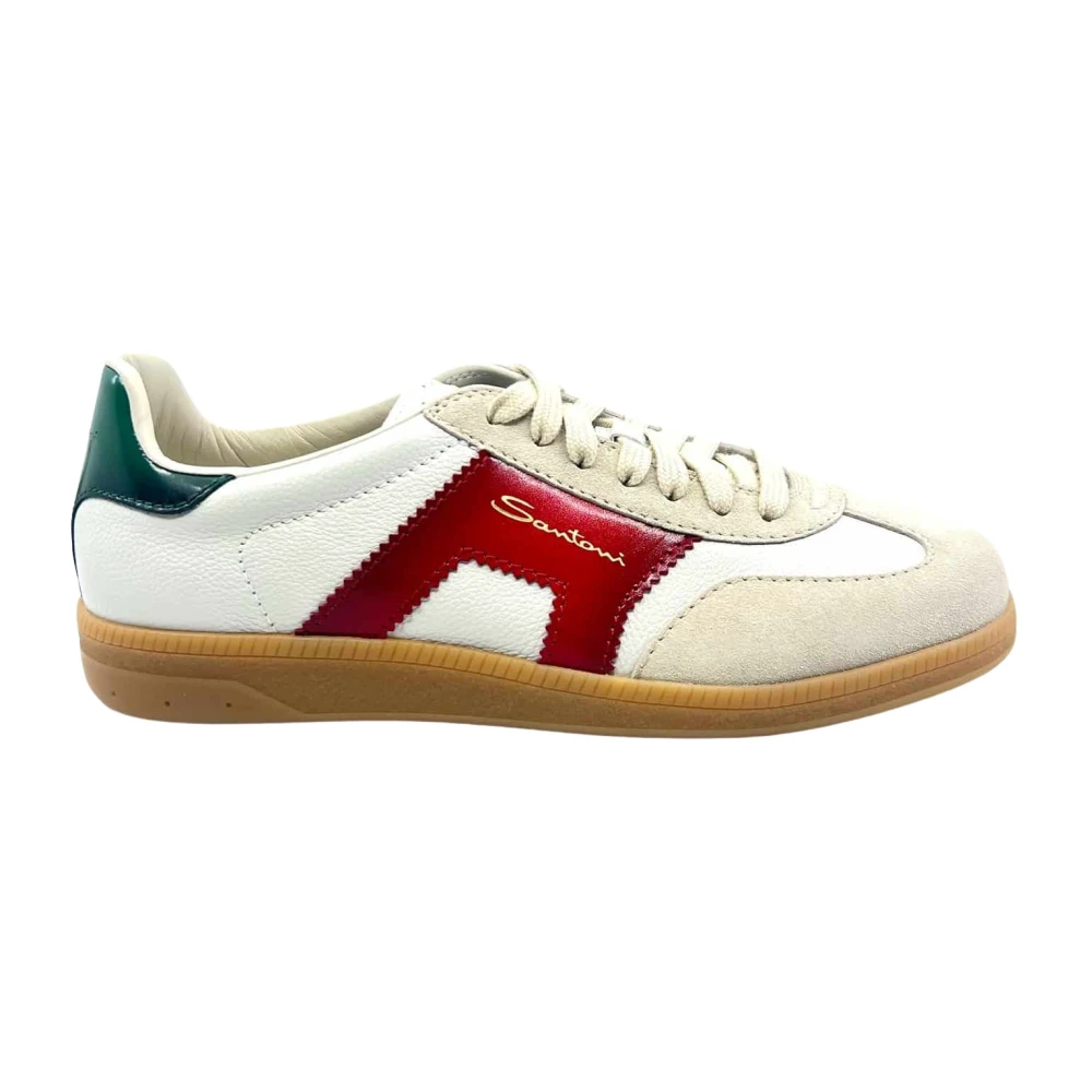 Santoni Low-top Sneaker Heren Schoenen Veelkleurig Multicolor