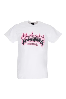 Vit Herr Airbrush Tee T-Shirt
