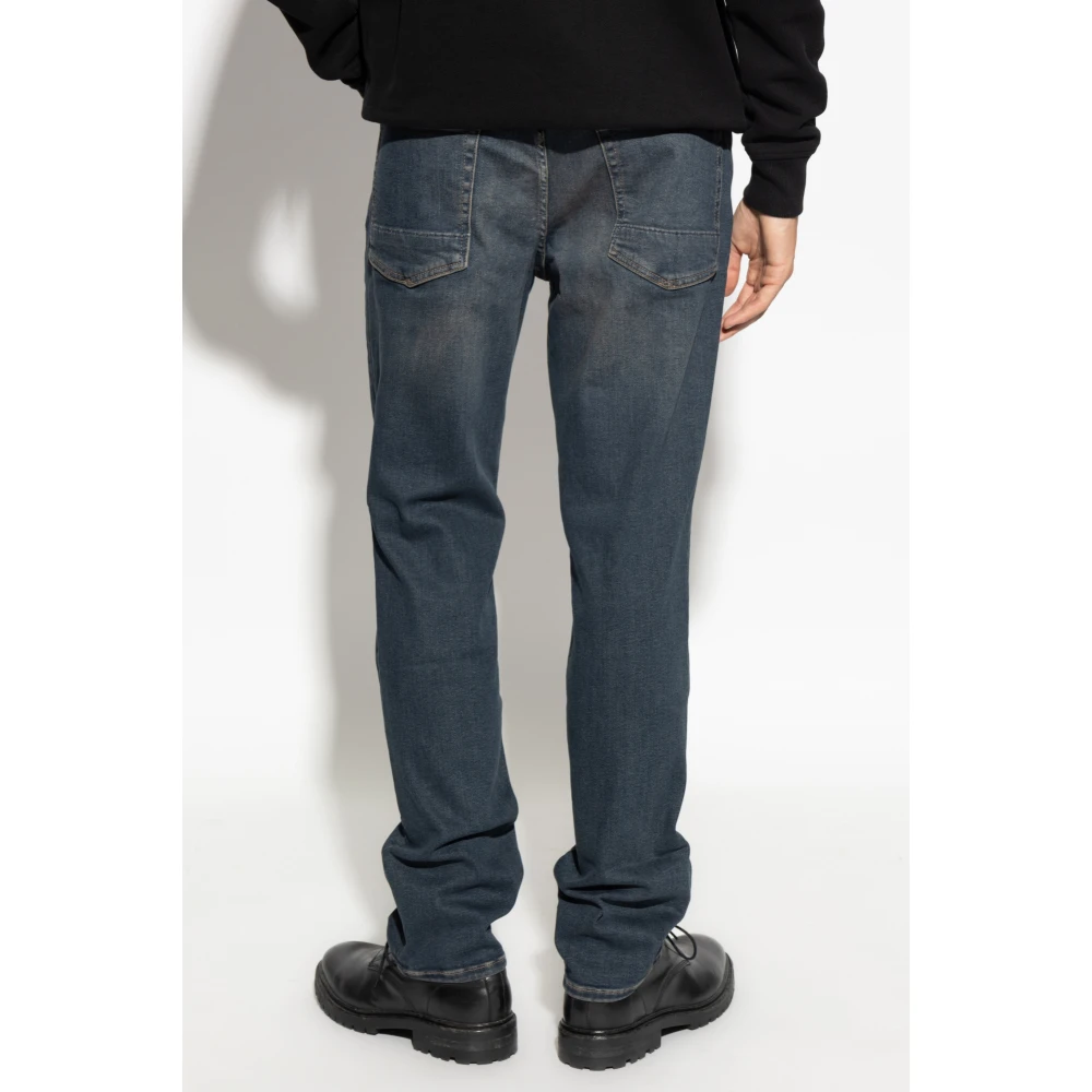 AllSaints Sid Skinny Jeans Blue Heren
