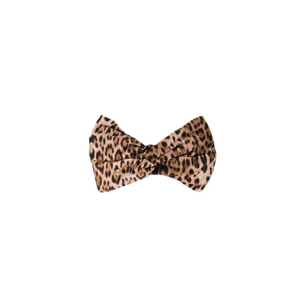 Roberto Cavalli Jaguar Twist Hårband Charm Brown, Dam