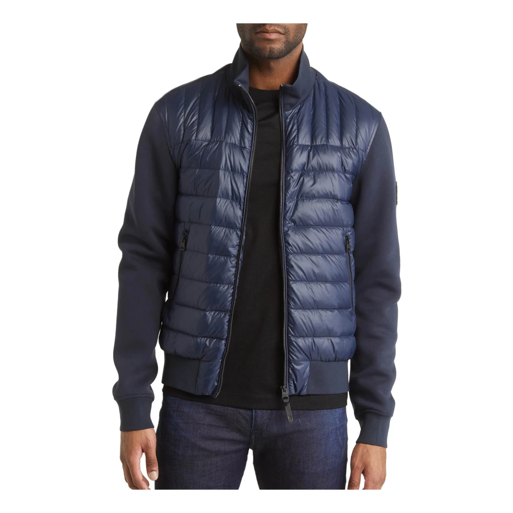Mackage Lichtgewicht eendendons gewatteerde jas Blue Heren