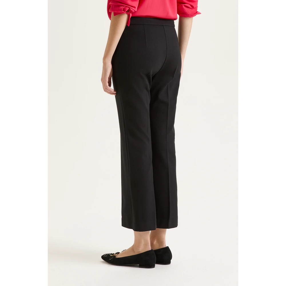 Maliparmi Comfy Jersey Broek Black Dames