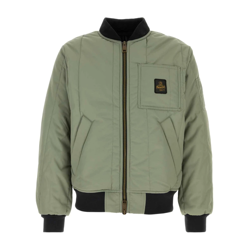 RefrigiWear Stijlvolle Salie Groene Giano Jas Green Heren