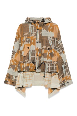 multicolour-short-parka-with-unique-design