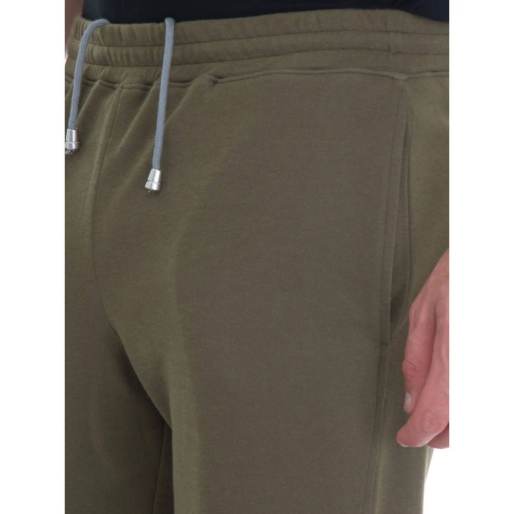 Hindustrie Elastische Taille Overalls Broek Green Heren