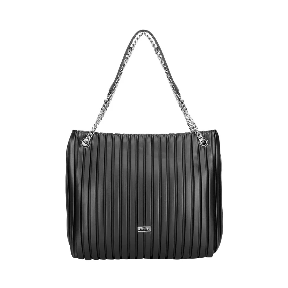 Cult Elegante Zwarte Handtas voor Vrouwen Black Dames
