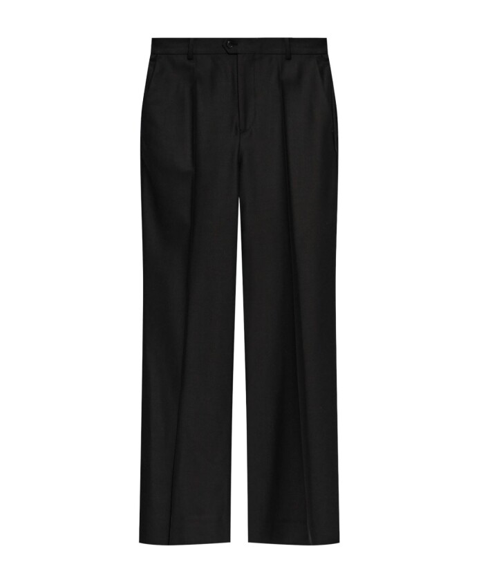 zwarte-flared-wollen-broek