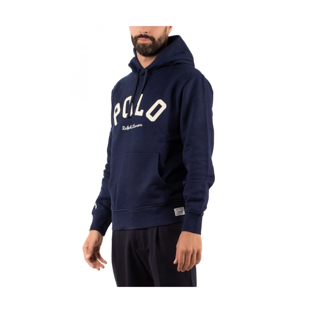 Ralph Lauren Hoodie Blue Heren
