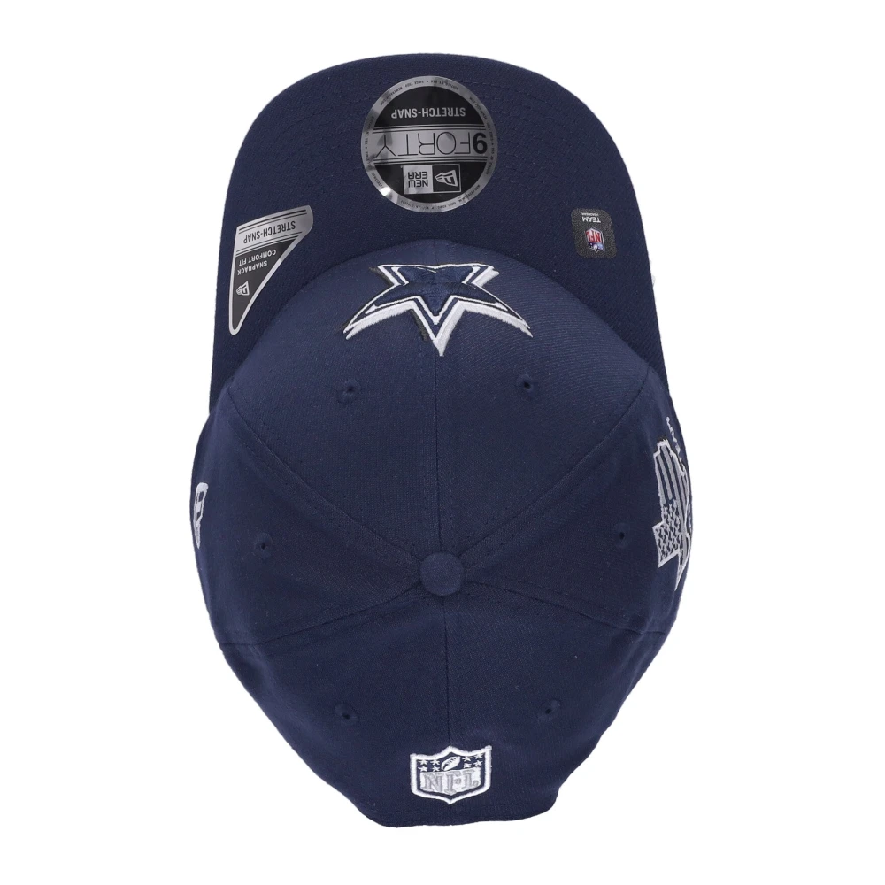 new era Gebogen klep hoed NFL Draft Collection Blue Heren