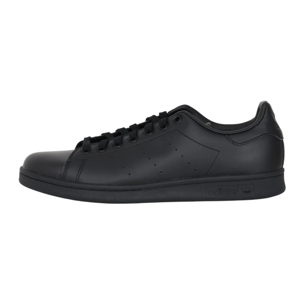 Adidas Originals Svarta Stan Smith Sneakers för Män och Kvinnor Black, Herr
