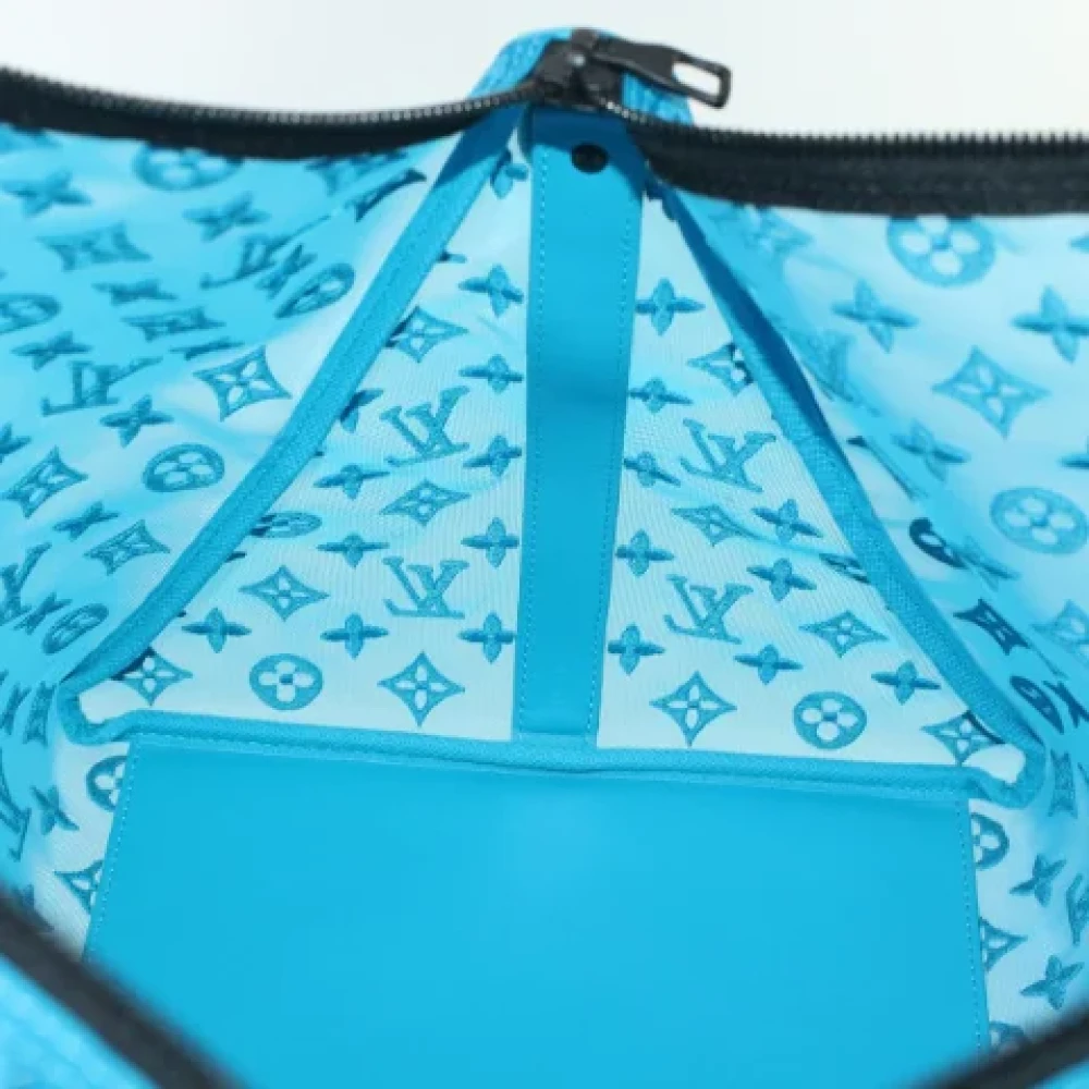 Louis Vuitton Vintage Pre-owned Fabric travel-bags Blue Dames
