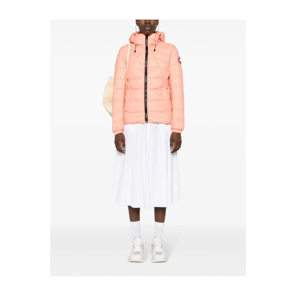 Canada Goose Down Jackets Pink Dames