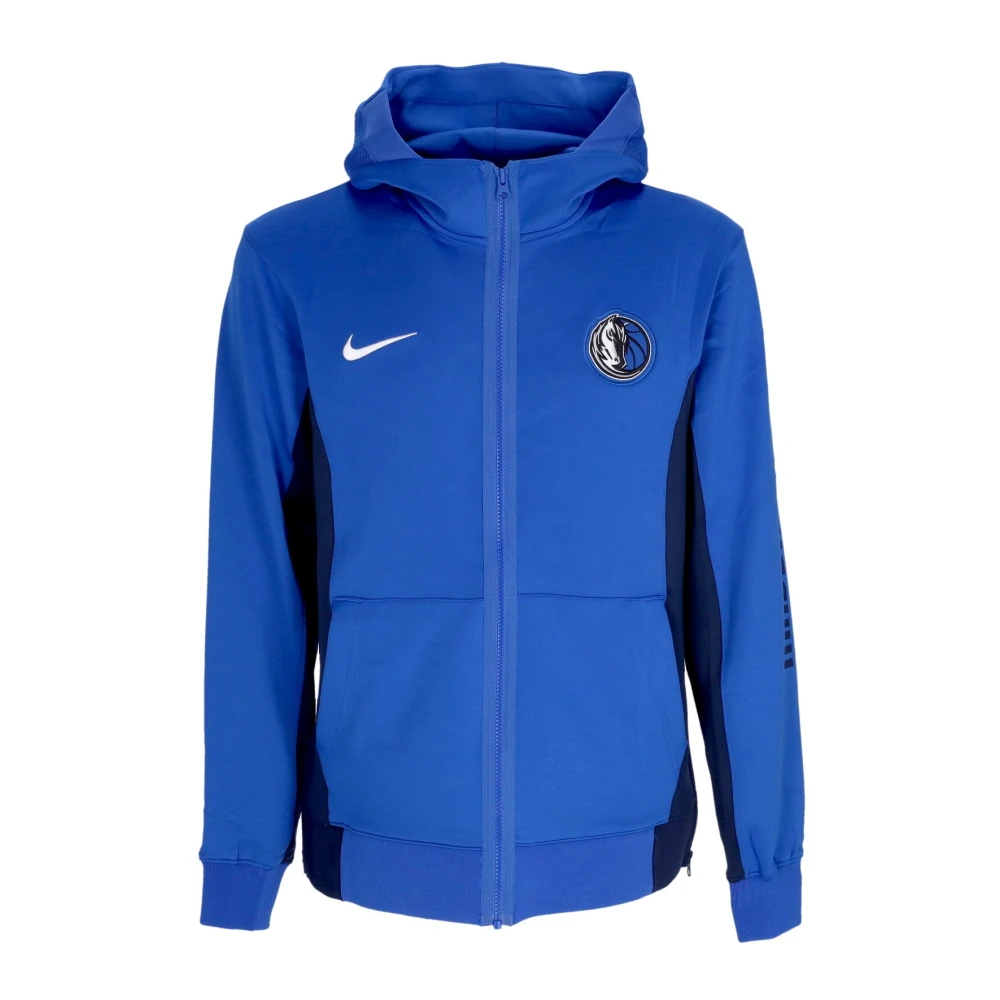 Nike Dallas Mavericks Full-Zip Hoodie Blue Heren
