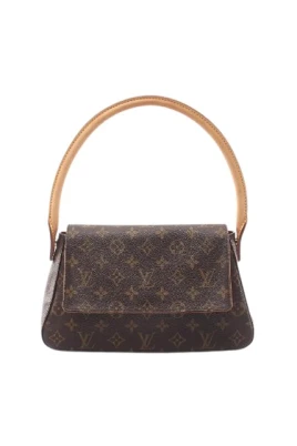 Pre-owned Mini Looping Monogram Coated Canvas Handbag